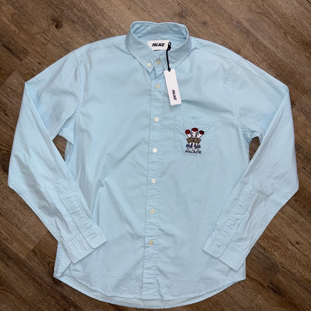 PALACE • Ich Bun Long Sleeve Button Down Shirt